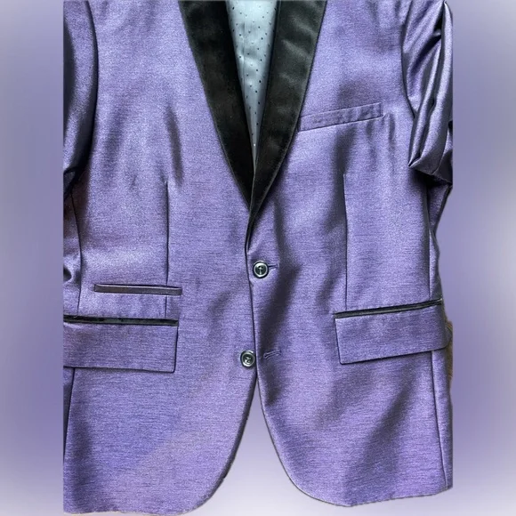 Macy’s INC Medium Tuxedo Suit Lavender Tuxedos